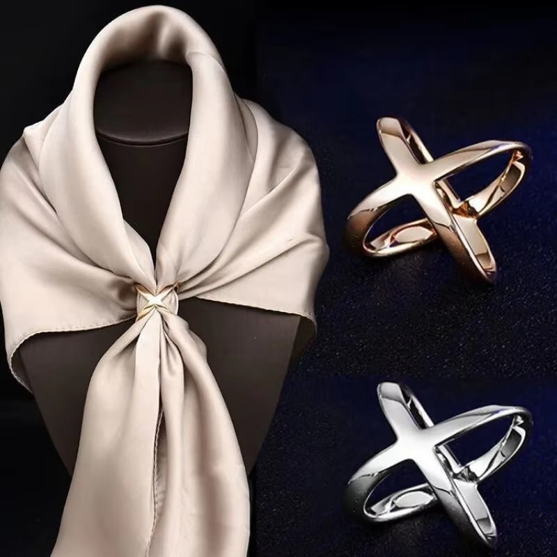 Silk Blouse Button - 多機能シルクバックルスカーフ服コーナー結び目ボタンファッションTシャツシャツ裾高級バックル