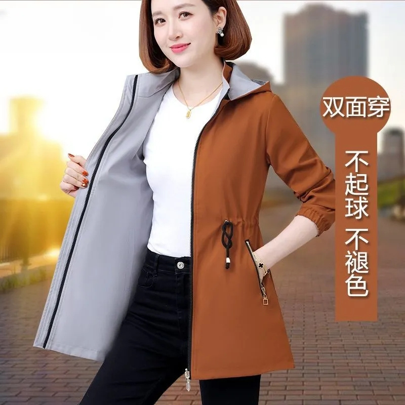 ウィンドブレーカーコート レディース 春秋 2027年新作  - Women Formal Wear Korean のレビューと価格
