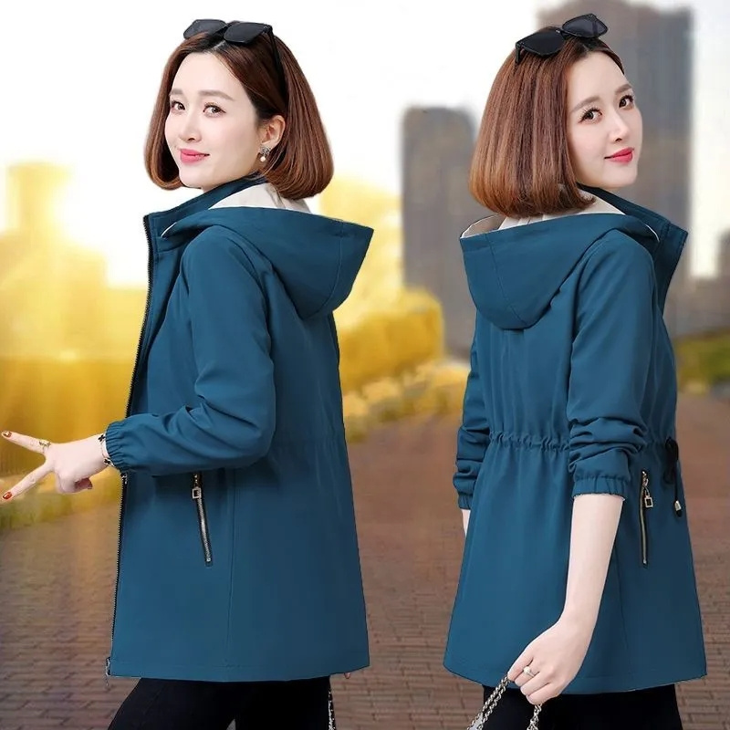 ウィンドブレーカーコート レディース 春秋 2027年新作  - Women Formal Wear Korean のレビューと価格