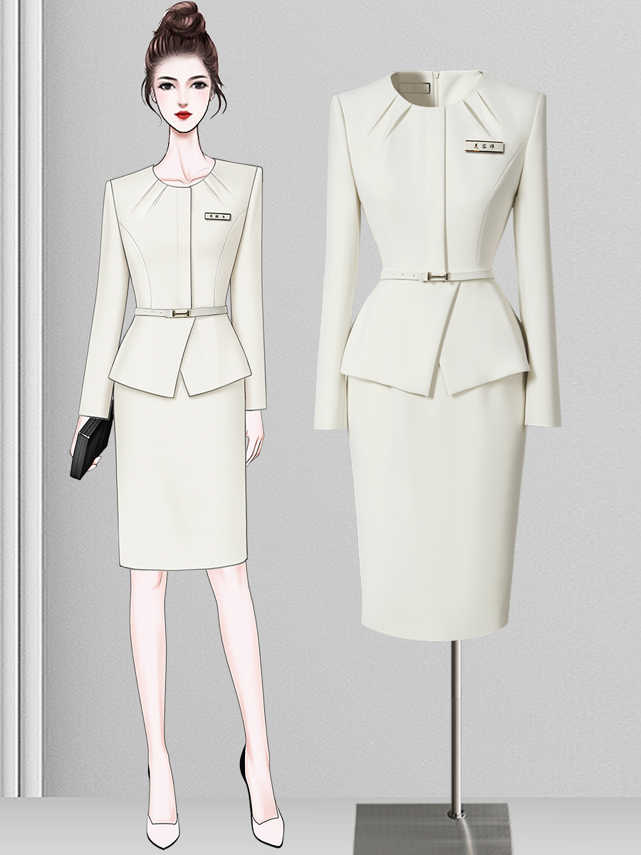 プロのキャリアウーマン向けドレス ハイウエスト ラップスカー - Wrap Dress Work のレビューと価格