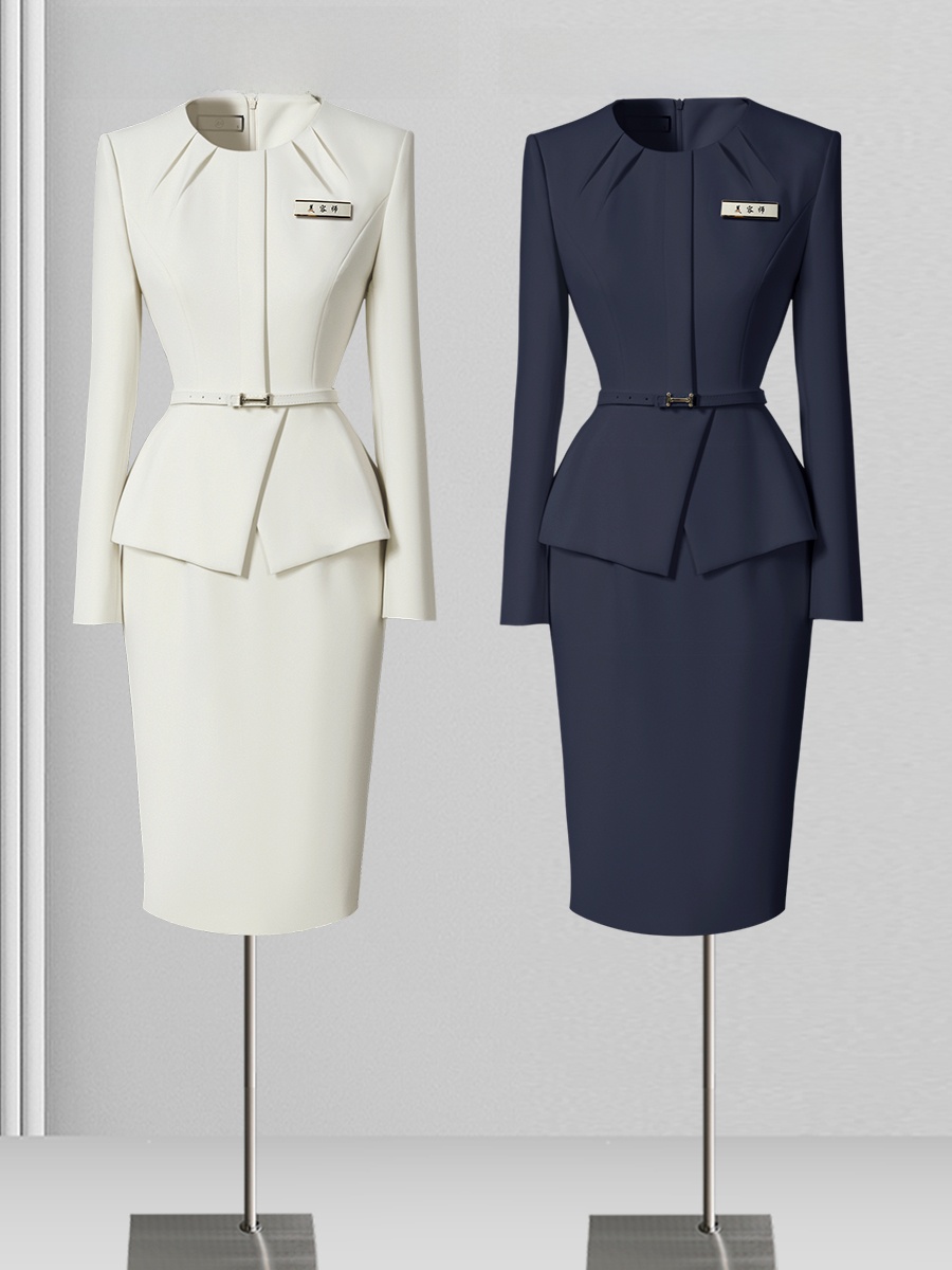 プロのキャリアウーマン向けドレス ハイウエスト ラップスカー - Wrap Dress Work のレビューと価格
