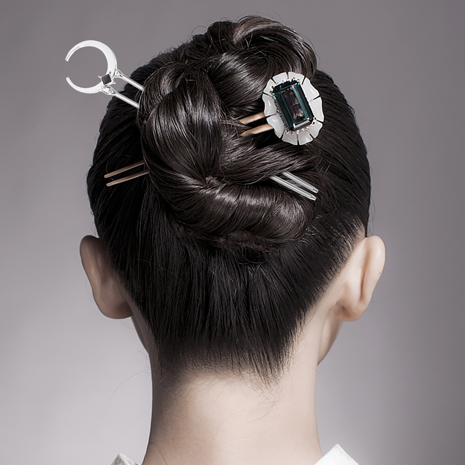 3本セットのヴィンテージ風ヘアバンズ。月のペンダントが付いた - Women Formal Wear Ideas のレビューと価格