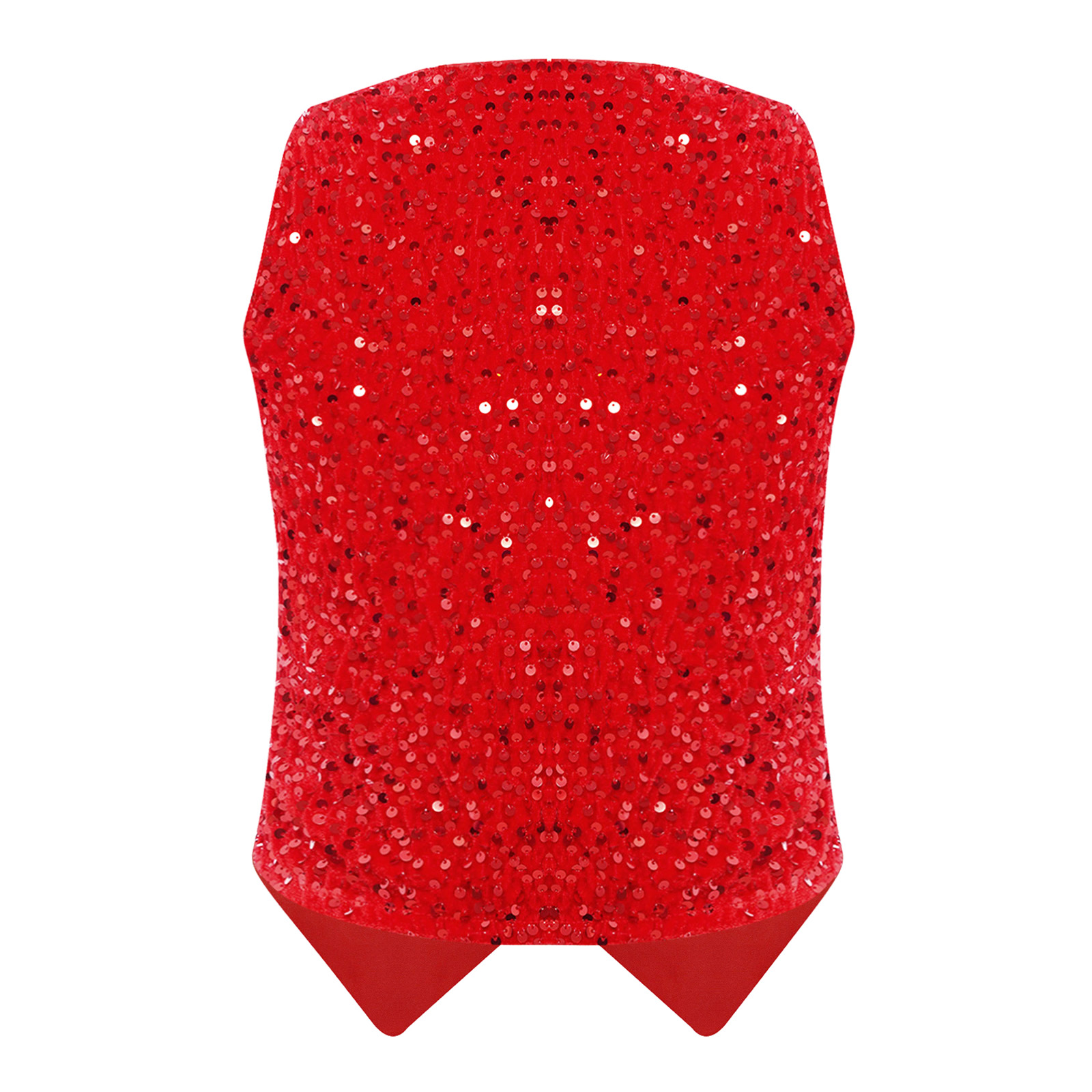 女性用キラキラ輝くスパンコールベスト クリスマス カーニバル - Women Formal Wear Vest のレビューと価格