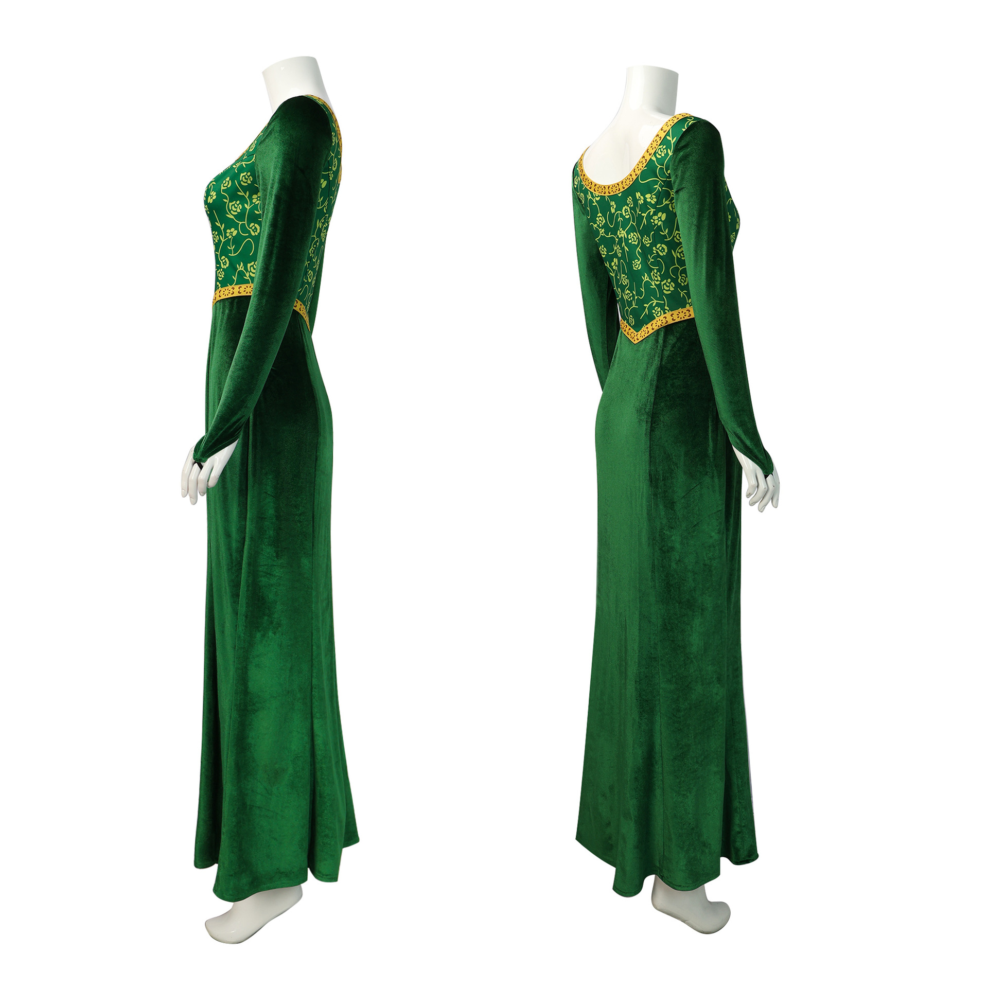 新作モンスターシュレックコスプレ フィオナプリンセス グリー - Women'S Green Formal Wear のレビューと価格