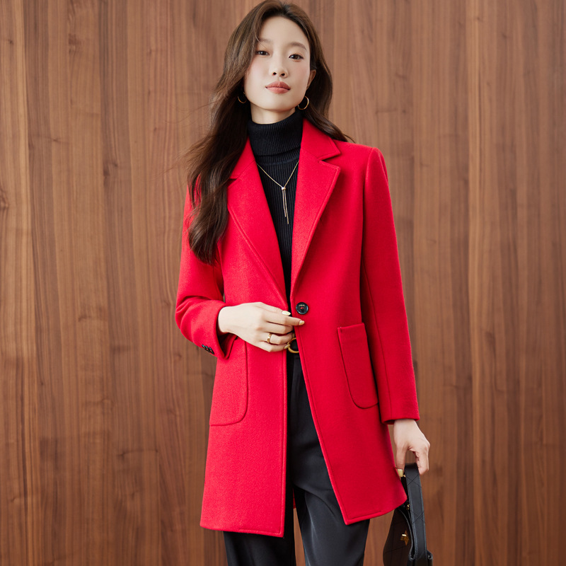2025年新作 レディースコート 韓国風 プロフェッショナル - Women Formal Wear Korean のレビューと価格