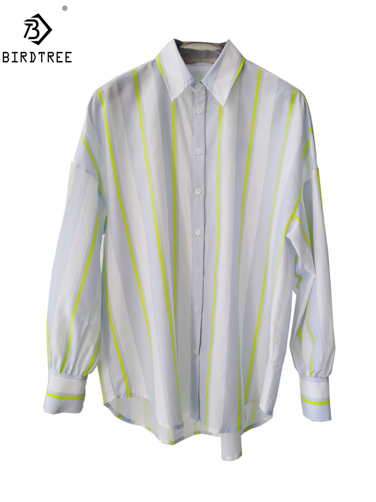 BirdTree、16MM 27.7% リアルシルク エレガ - Silk Blouse Button のレビューと価格