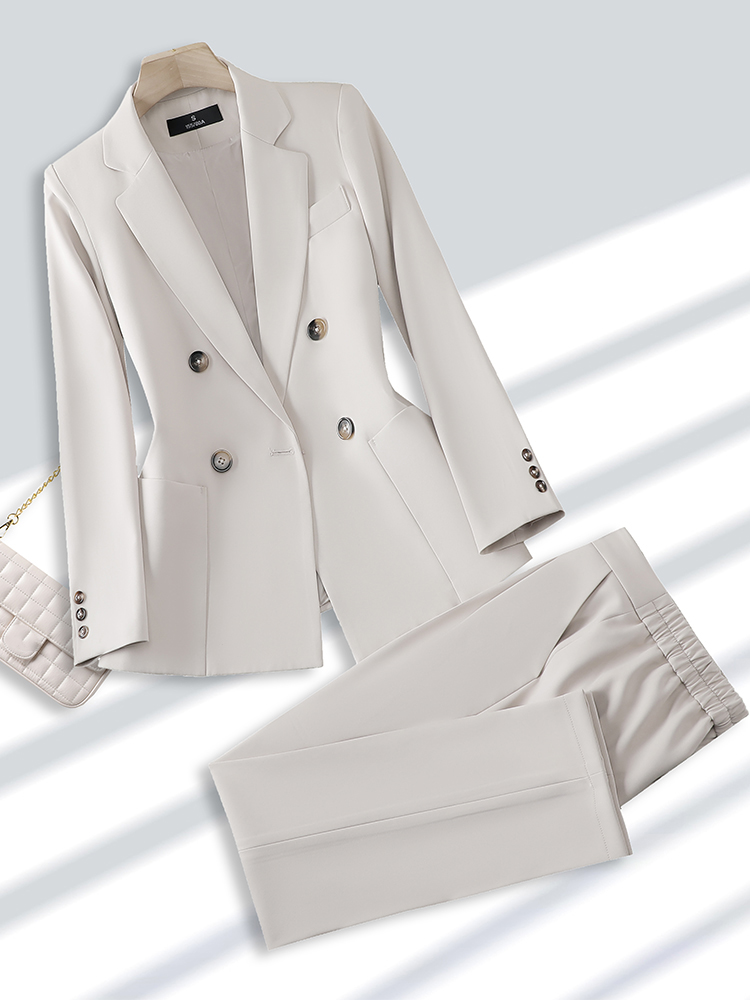 女性のためのブレザーとズボンのスーツ、オフィス、ビジネス、仕 - Women Formal Wear Blazers のレビューと価格