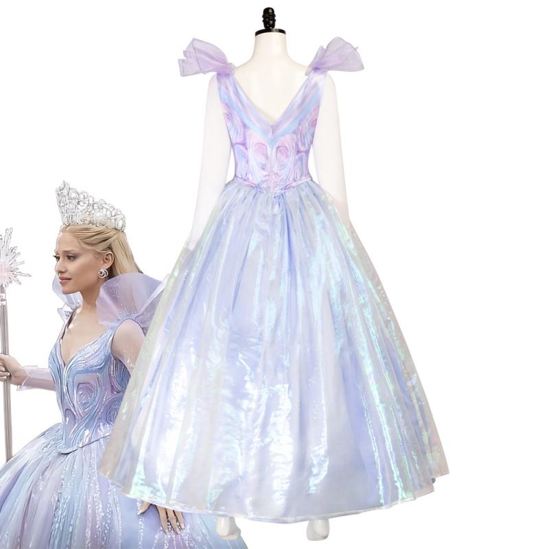 アメリカ映画 グリンダ コスプレ衣装 魔女 ノースリーブ プ - Women'S Formal Wear For Wedding のレビューと価格