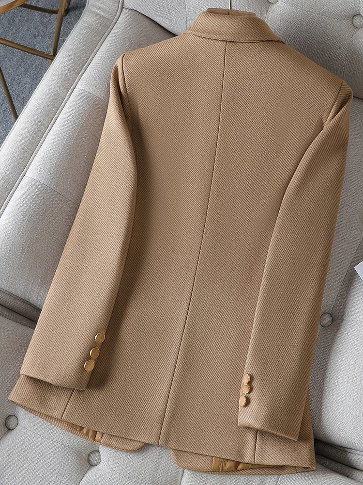 ファッションレディースブレザー女性用グリーンブラックカーキ長 - Women Formal Wear Blazers のレビューと価格