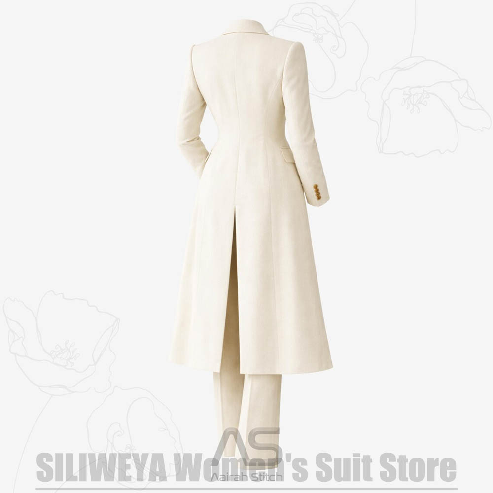 レディーススーツ 3ピース ダブルブレスト ロングコート ベ - Women Formal Wear Vest のレビューと価格