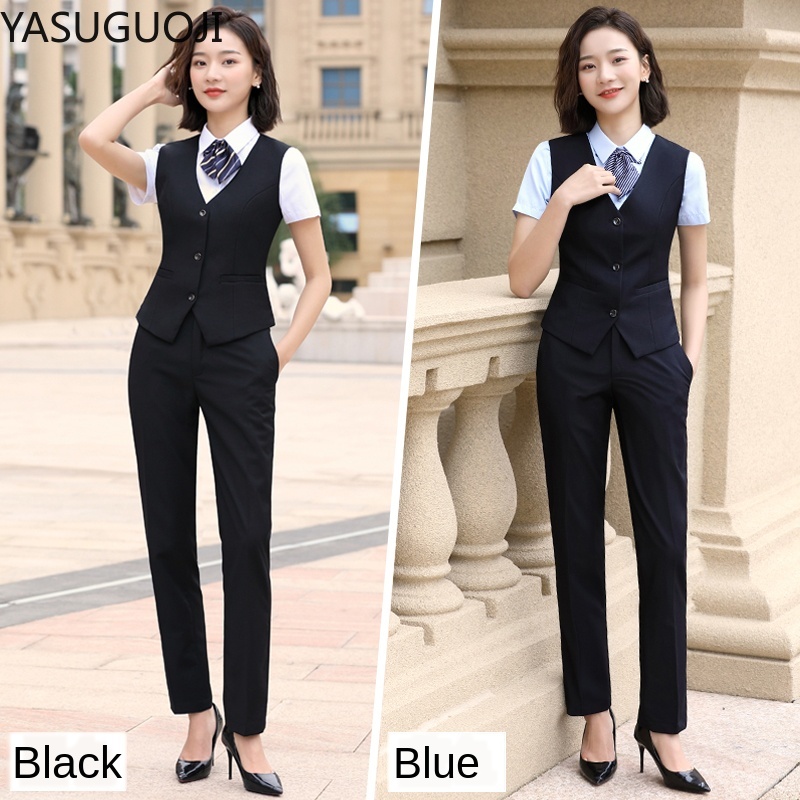 Yasuguoji エレガントなファッションの女性ベスト作業 - Women Formal Wear Vest のレビューと価格