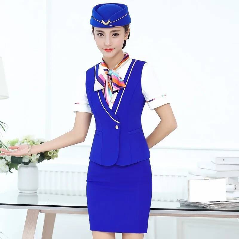 フォーマルな女性用ビジネススーツ、トップスとスカート付き、レ - Women Formal Wear Vest のレビューと価格